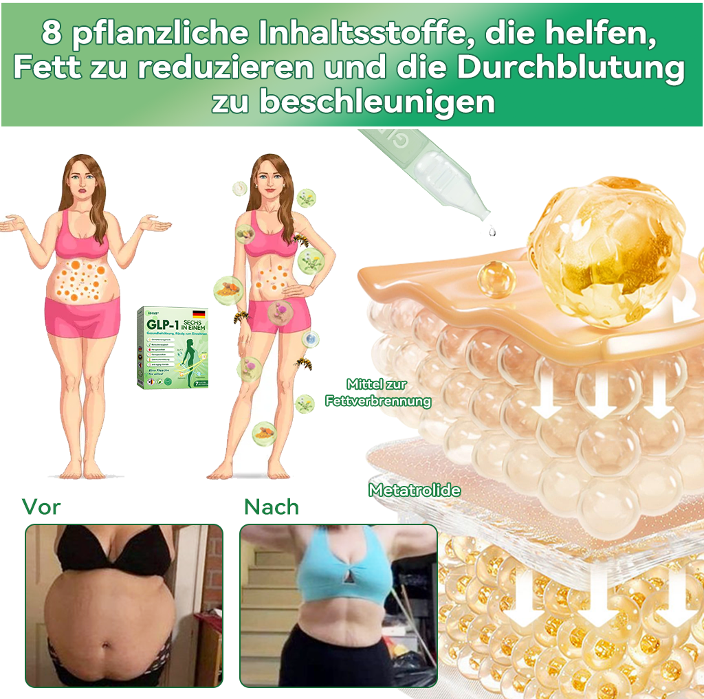 𝐇𝗛𝑉𝖡® 🇩🇪 6-in-1-𝐆𝗟𝑷-1-Gesundheitsformel 🏆🏆, 𝐟𝐥ü𝐬𝐬𝐢𝐠 𝐳𝐮𝐦 𝐄𝐢𝐧𝐧𝐞𝐡𝐦𝐞𝐧 (Nur eine Dosis pro Tag, sichtbare Veränderungen in 7 Tagen) ✅ Für Fettleibigkeit, kardiovaskuläre Gesundheit, Diabetes, Schlafapnoe, Gelenkprobleme und mehr.